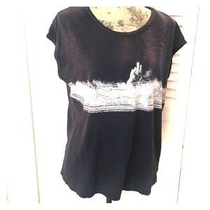 Free People XS Navy tee